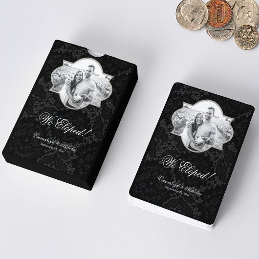 クラシック我々は飛び出した写真枠 |黒 トランプ