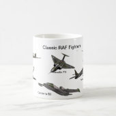 クラシック戦闘機 コーヒーマグカップ (中央)