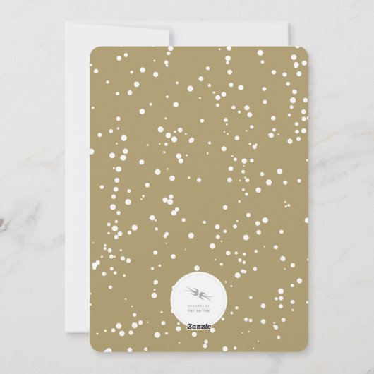 クラシック手書きスクリプトベビーの最初のNoel写真 シーズンカード (裏面)