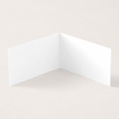 クラシック折り畳み通話カード 名刺 (内部)