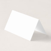 クラシック折り畳み通話カード 名刺 (裏面)