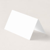 クラシック折り畳み通話カード 名刺 (裏面)