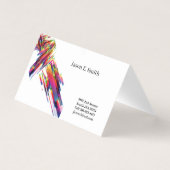 クラシック折り畳み通話カード 名刺 (正面)