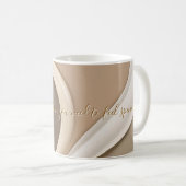 クラシック抽象芸術グラフィックスタイリッシュのマグカップ コーヒーマグカップ (正面右)