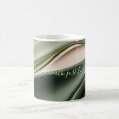 クラシック抽象芸術グラフィックスタイリッシュのマグカップ コーヒーマグカップ (中央)
