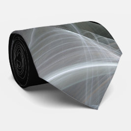 クラシック抽象芸術赤エレガント/黒フラクタルネクタイ ネクタイ