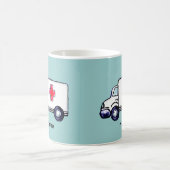 クラシック救急車 コーヒーマグ コーヒーマグカップ (中央)