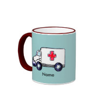 クラシック救急車 コーヒーマグ