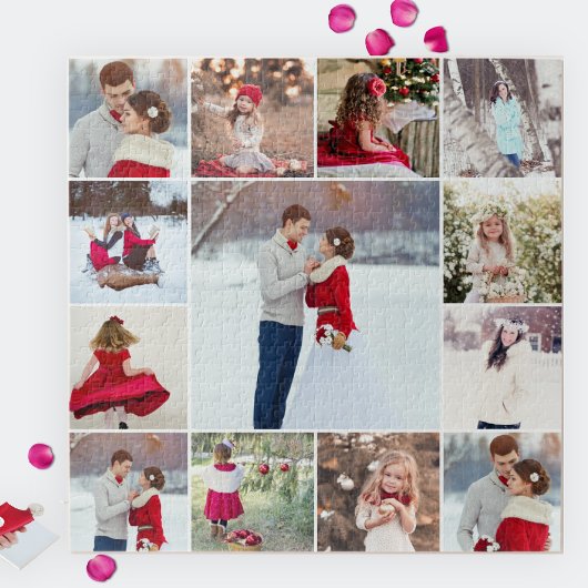 クラシック数々の写真コラージュ ジグソーパズル