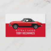 クラシック整備士 名刺 (正面)