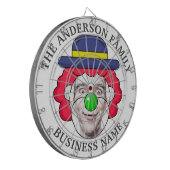 クラシック文字と写真カスタム付きダーツボード ダーツボード (正面左)