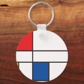 クラシック方形 キーホルダー (正面)