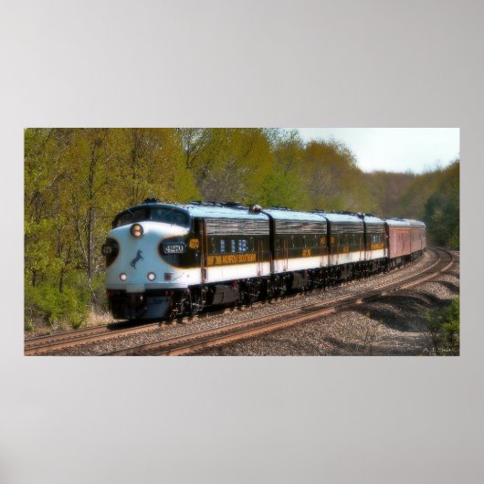 クラシック旅客列車 ポスター (正面)