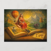 クラシック旅行記からの世界の旅 シーズンポストカード (正面)