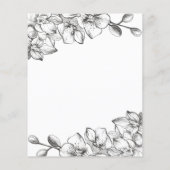 クラシック日付の保存フライヤー チラシ (裏面)