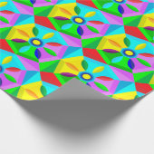 クラシック星花包み紙 ラッピングペーパー (角)