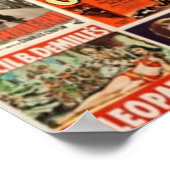 クラシック映画コラージュ ポスター (角)