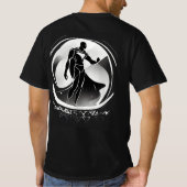 「クラシック映画ポスターの概要:象徴的デザイン Tシャツ (裏面)