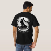 「クラシック映画ポスターの概要:象徴的デザイン Tシャツ (裏面フル)