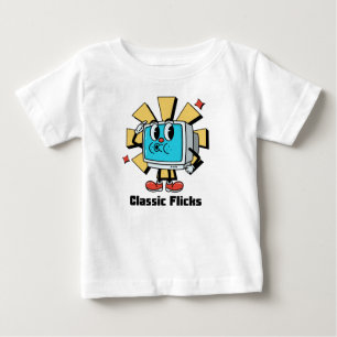 クラシック映画 ベビーTシャツ