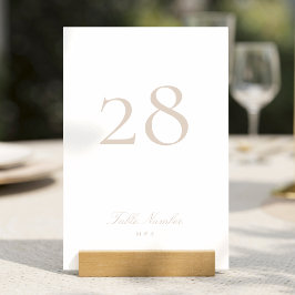 クラシック書フォーマル道ピンク赤面結婚ズ テーブルナンバー