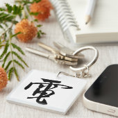 クラシック書中国の – 電気 – #001- キーホルダー (正面右)