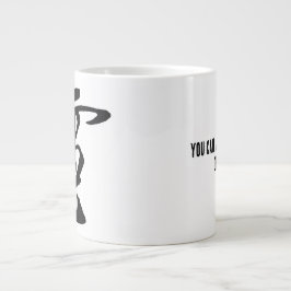 クラシック書中国の – 電気 – #001- ジャンボコーヒーマグカップ