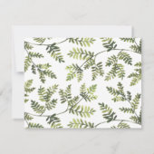 クラシック書結婚サンキューカード サンキューカード (裏面)