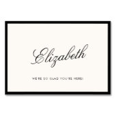 クラシック書道オールドマネー座席表 テーブルナンバー (正面)