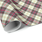 クラシック格子模様アクセント ラッピングペーパー (ロールコーナー)