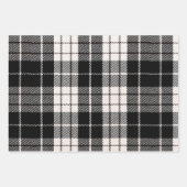 クラシック格子模様包み紙シート ラッピングペーパーシート (正面)