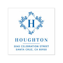 クラシック植物単図差出人住所