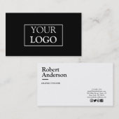 クラシック標準名刺 名刺 (正面/裏面)