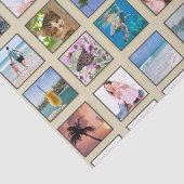 クラシック正方形フレームフォトコラージュ 薄葉紙 (詳細)