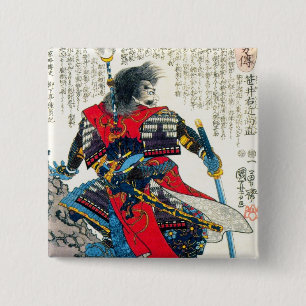 クラシック武クール士芸 缶バッジ