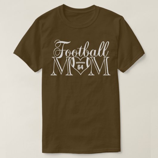 クラシック母64その子ジャージー番号 Tシャツ (デザイン正面)