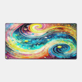 クラシック水カスタマイズ色外空間デザイン デスクマット (正面)