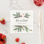 クラシック水彩植物花 スタンダードカクテルナプキン (インサイチュ)