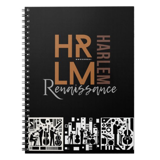 クラシック洗練されたハーレムルネッサンス遊ズ ノートブック (正面)