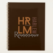 クラシック洗練されたハーレムルネッサンス遊ズ プランナー手帳 (正面)