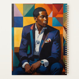 クラシック洗練されたハーレムルネッサンス遊ズ プランナー手帳