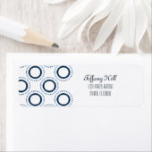 クラシック洗練差出人住所ラベル ラベル (インサイチュ)