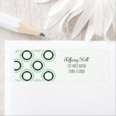 クラシック洗練差出人住所ラベル ラベル (インサイチュ)