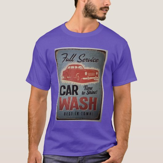 クラシック洗車場 Tシャツ (正面)