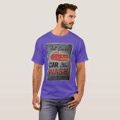 クラシック洗車場 Tシャツ (正面フル)