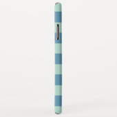 クラシック海のストライプ Case-Mate iPhoneケース (裏面/右)