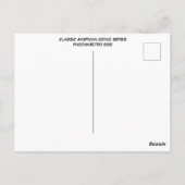 クラシック漫画はがき ポストカード (裏面)