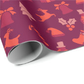 クラシック特別うれしそうなヴィンテージ誕生日 ラッピングペーパー (ロールコーナー)