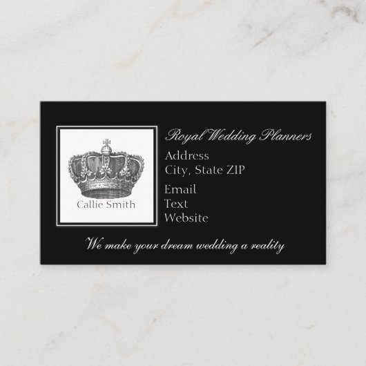 クラシック王冠 予約カード (正面)