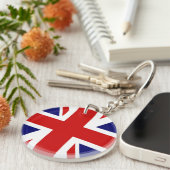 クラシック王国の統一された国旗 キーホルダー (正面右)